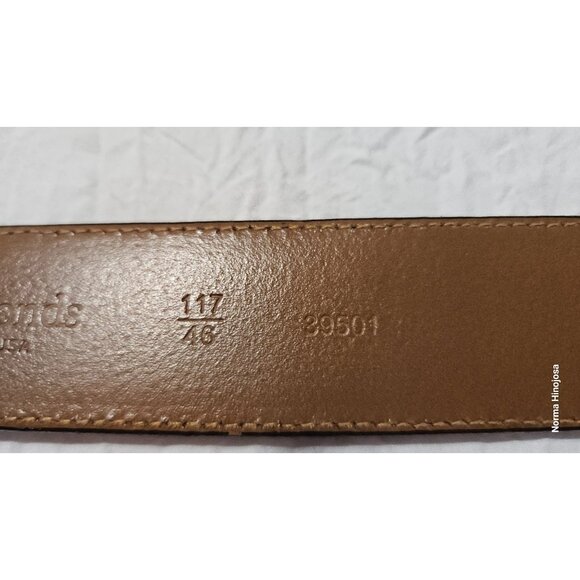 Allen Edmonds Black Leather Mens Belt With Silver Buckle - Picture 8 of 8